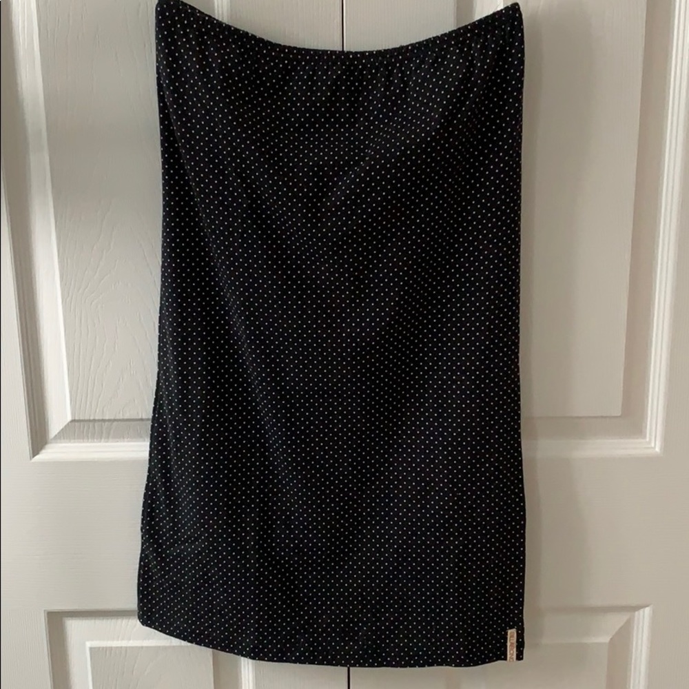 polka dot mini dress